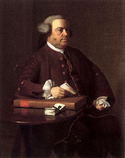 John Singleton Copley Portrait of Nathaniel Allen oil painting image